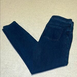 SPANX Navy Blue  Pull on Skinny Jeans.  Size Medium